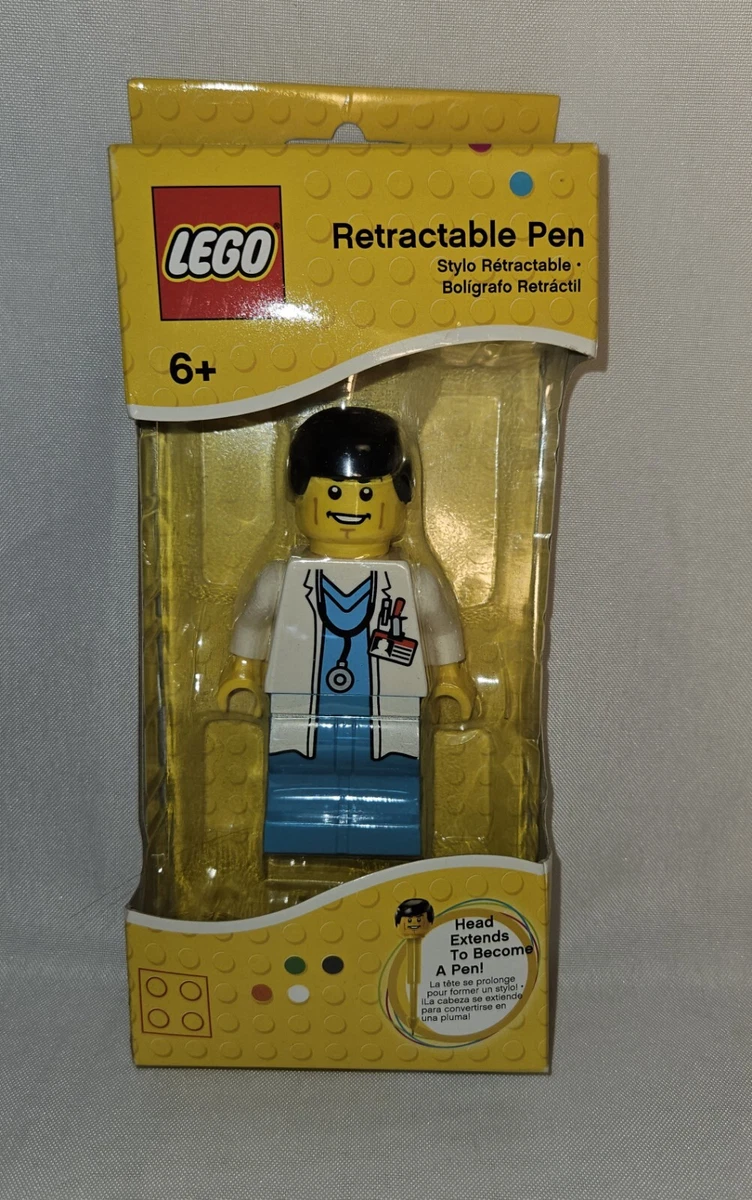 Lego 2013 Retractable Pen 4 Doctor Figure Collectible **Brand New