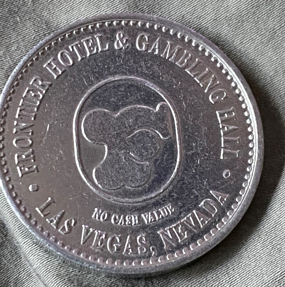 15 Old Las Vegas NV Frontier Hotel Blackjack Free Room Tokens No