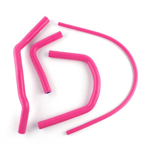 Yamaha Banshee 350 YFZ350 1987-2006 Reinforced Silicone Radiator Hose Kit Pink - Picture 3 of 9