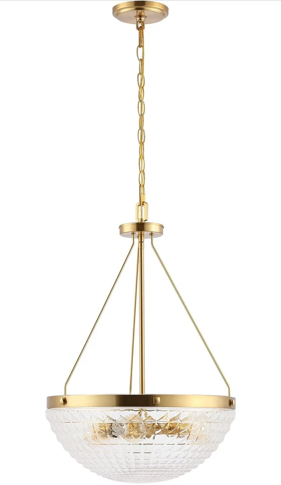 Colgante SAFAVIEH Lighting Thorin 3LT 16,5 pulgadas - PND4131A Foto 2 de 4