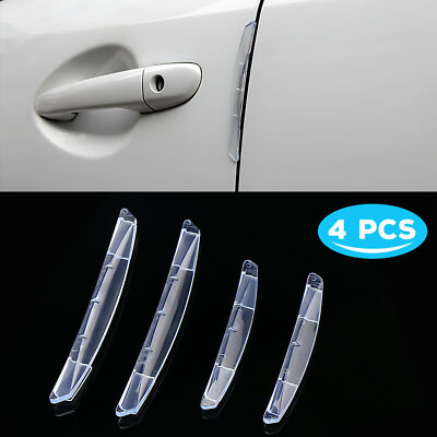 4Pcs Car Side Door Edge Guards Anti-Scratch Door Bumper Protector Trim Strip