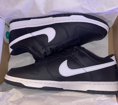 Size 9 - Nike Dunk Low Black Panda 2.0 Brand New Og All