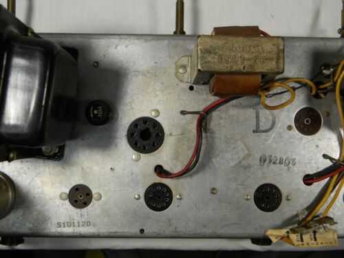 Vintage Zenith Stereo Tube Amp Amplifier 5G29 Tested with Tubes, Parts or Repair - Picture 4 of 5