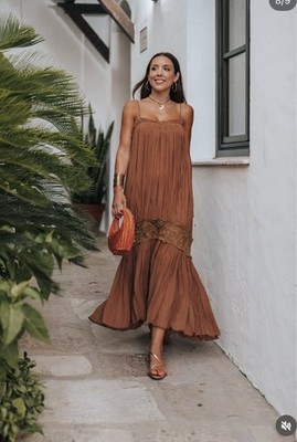ZARA NEW WOMAN FW25 ZW COLLECTION WRINKLED EMBROIDERED DRESS 5107
