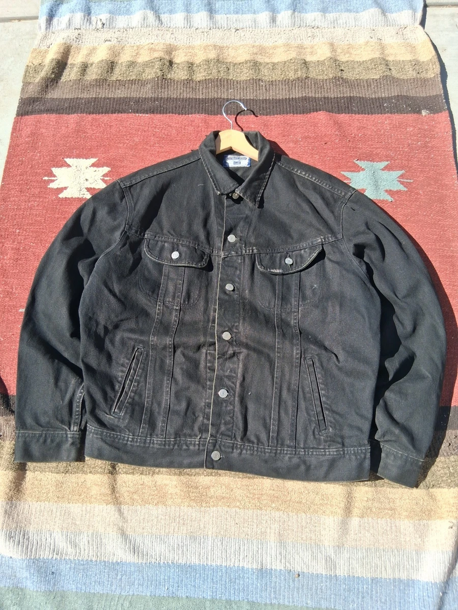 Denim Black Vintage Outerwear Coats & Jackets for Men for sale - eBay