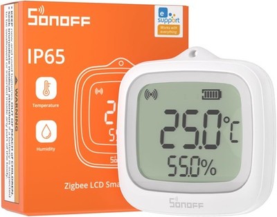SONOFF SNZB-02WD Zigbee3.0 LCD Smart Temperature Humidity Sensor IP65 Waterproof