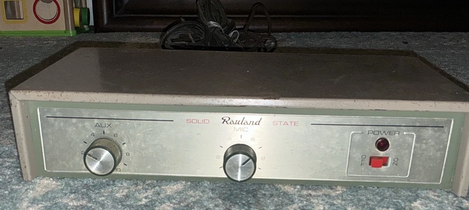 Vintage Rauland-Borg Modell 4015C Mikrofon / Aux Verstärker - Solid State - Bild 2 von 4