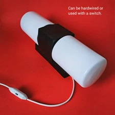 Midcentury bakelite and opaline glass bedside wall lamps sconces Bauhaus fixture