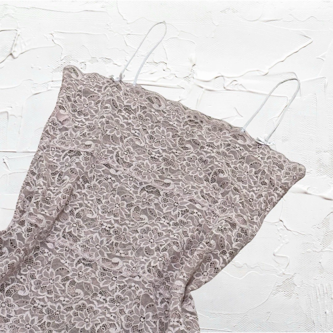 UNDERCOVER Abito Slip Vintage Y2k Victoria’s Secret Coquette Fairycore Rosa Pizzo Medium