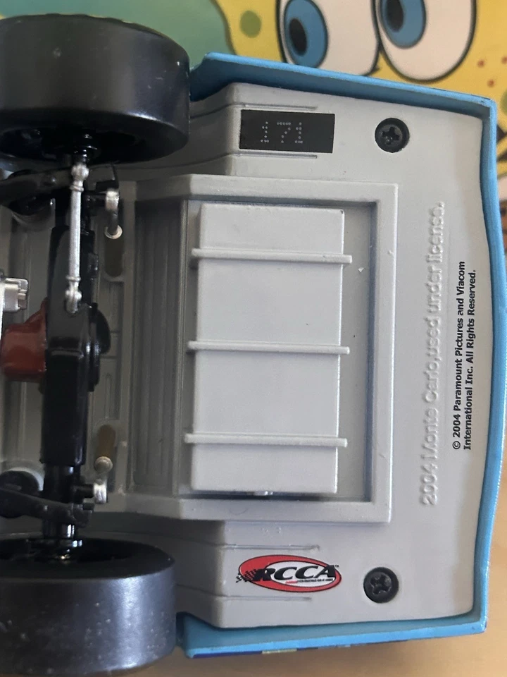 2004 Jimmie Johnson SpongeBob Movie 1/24 RCCA club Edition - Image 4 of 4