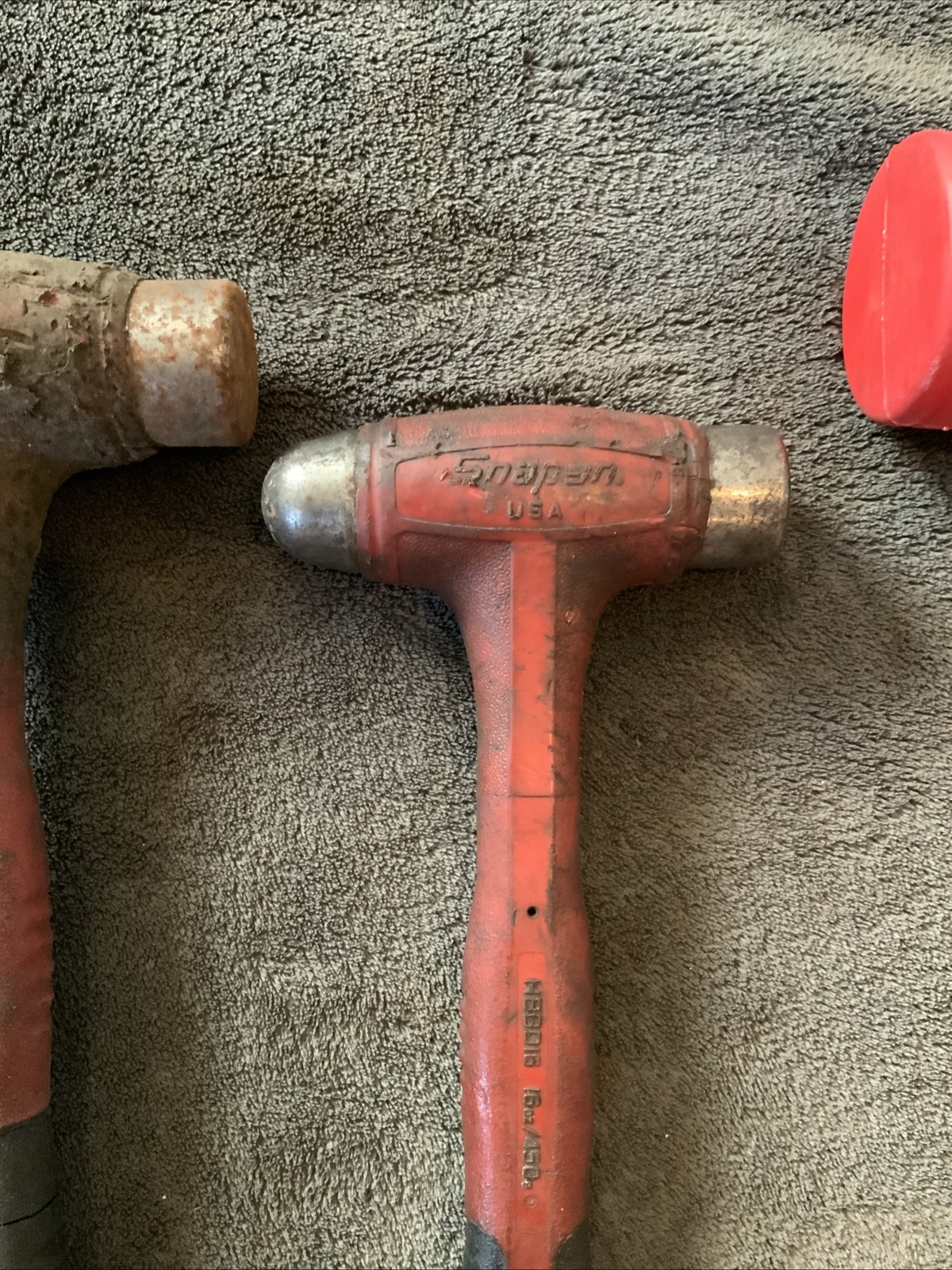 Snap On 3pc Hammer Set, Hbfe48, Hbbd24, Hbbd16….see,pics…
