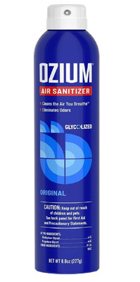 Ozium 8 Oz. Air Sanitizer & Odor Eliminator for Homes, Cars, Offices, Pack of 1