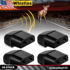 4PCS Deer Whistles For Car Deer Warning Devices Vehicles Horn Save Whistle Black