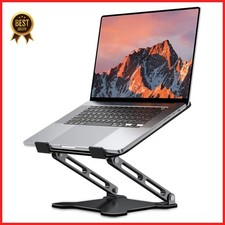 Adjustable Laptop Stand Foldable Metal Laptop Riser Cooling Stand