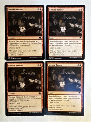 4x Mtg Eldritch Moon Stensia Banquet NM Magic Karte Magic The Gathering