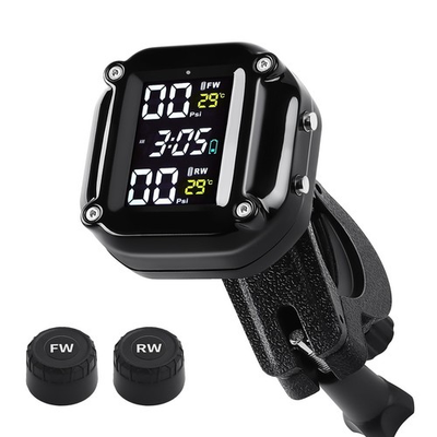 #ad #ad Motorcycle Tire Pressure Monitoring System Motorcycle TPMS System with 2 Ext... $41.92