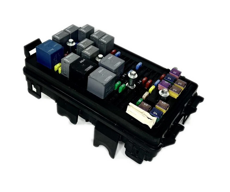 Conjunto de bloque de caja de fusibles genuino Chevy Corvette debajo del capó (2005-2007) 21996326 Foto 2 de 4