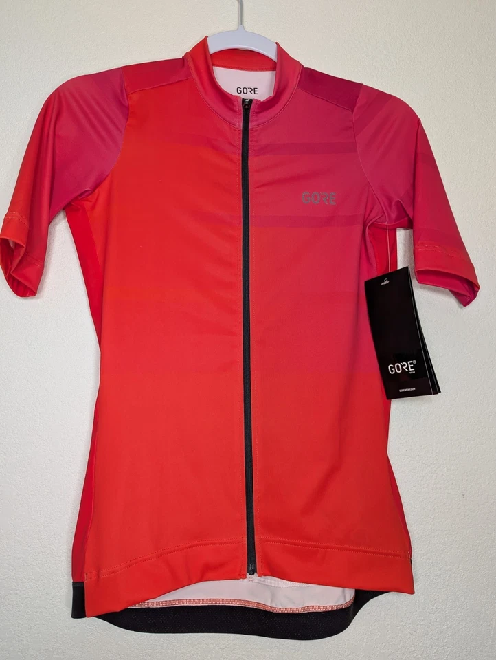 GORE Bike Wear Women's Ardent Short Sleeve Jersey SMALL Pink Fade Road Gravel XC - Image 2 of 4
