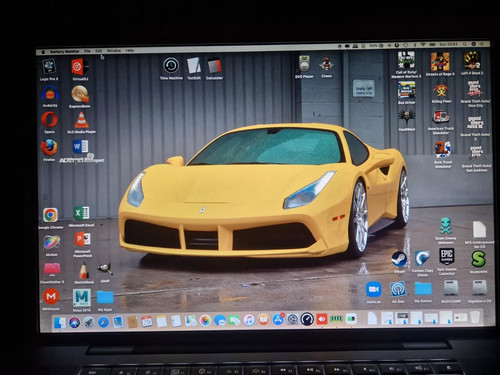 MacBook Pro 17" 2008 A1261 2.5GHz/4GB /480GB SSD /512MB NVIDIA GPU /BATTERY - Picture 22 of 23