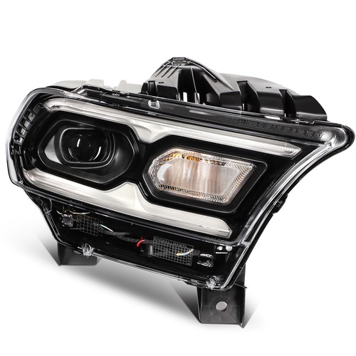 For 2021-2024 Dodge Durango Black Headlight Assembly w/LED DRL - Picture 26 of 42