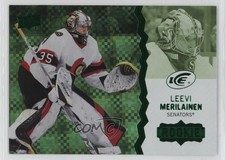 2023-24 Upper Deck Ice Rookies Green Leevi Merilainen #133 1i5d