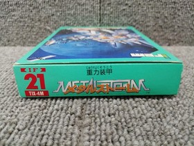 Famicom Software Model Gravity Armor Metal Storm Irem FM098