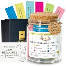 Mother  s Day Christian Gifts for Women 2026, Inspirational Bible Verse Jar, R...