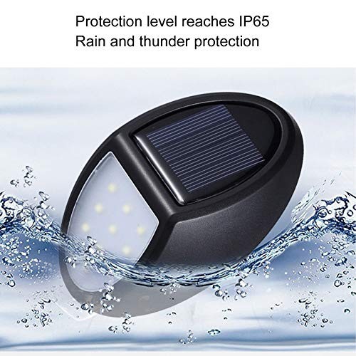 YOSOO 10WALL LIGHT LED CHIPS SOLAR POWERED WALL LAMP OUTDOOR - Scratch & Dent