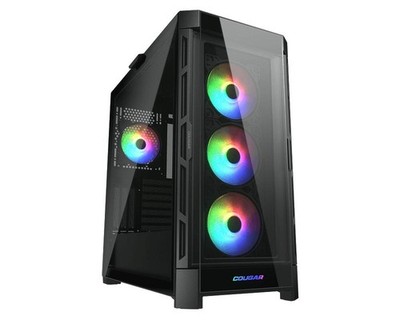 COUGAR Midi Tower Case Duoface Pro ARGB, Black