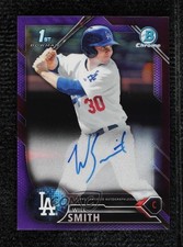 2016 Bowman Draft Chrome Pick Purple Refractor /250 Will Smith #CDA-WS Auto 16u1
