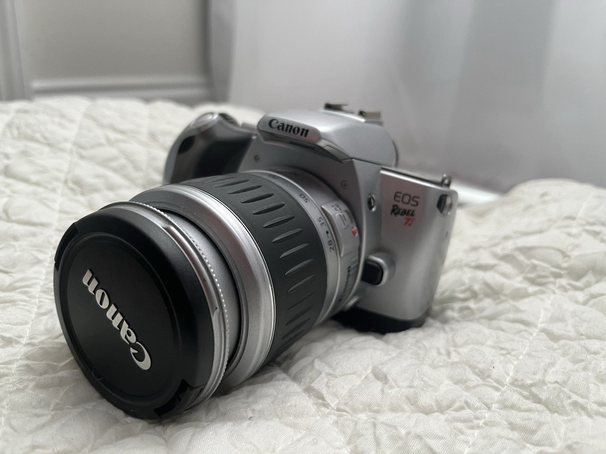 Canon EOS Rebel Ti 35mm SLR w/28-90mm Zoom Lens , Tested. Flash