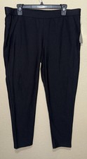 Nordstrom Black Leggings Stretch Pants Size Large NWT