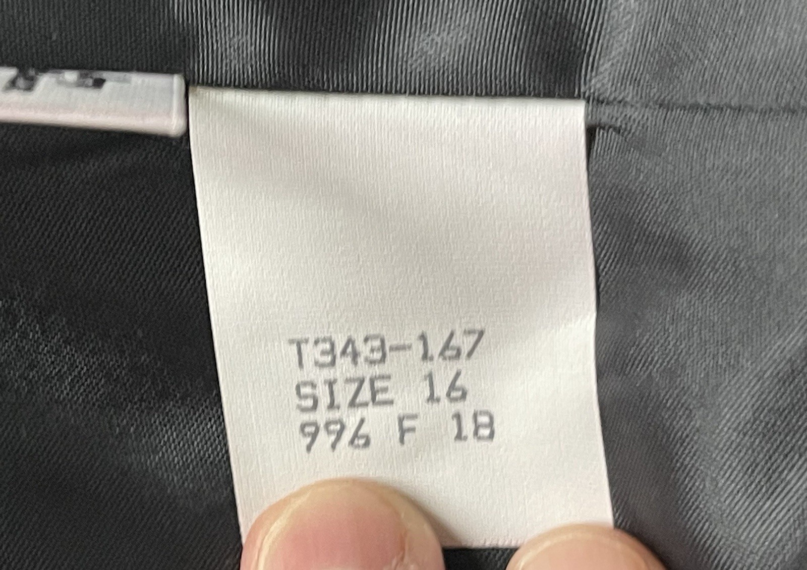 Vtg Pendleton Two button blazer Gray 100% Virgin … - image 3