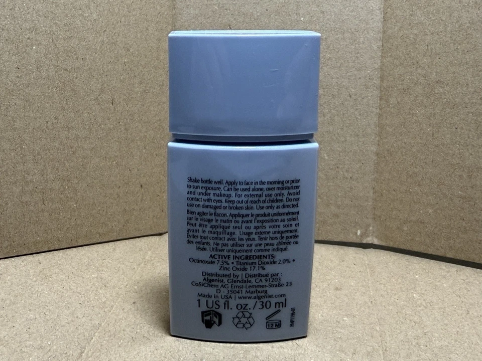 Algenist Ultra Ligero UV Sublime Defense FPS 50 30 ml/1 fl. Oz. ~ ENVÍO GRATUITO Foto 4 de 4