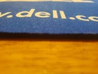 Vintage Dell Blue Mouse Pad with White Logo Design — photo 3