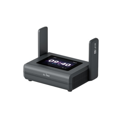 WLAN Reiserouter GL.iNet Slate 7 Pro Tri Band 5764 Mbit s 2 5G GL BE10000, 6GHz