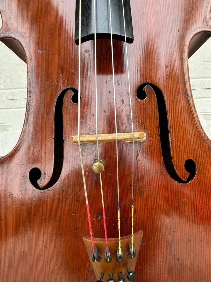 Old Antique Cello 4/4 - Martin Stoss (1825 Wien) - Graft Neck - Image 3 of 4