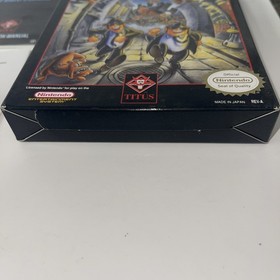 sigillo ovale The Blues Brothers completo di scatola nintendo nes CIB MINT completo