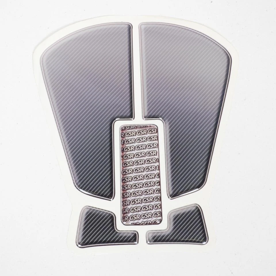 Protection de réservoir adhésive pour moto Suzuki GSR style carbone noir et gris - Photo 1/1