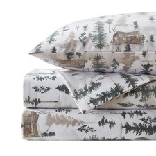 Flannel Sheets Warm and Cozy Deep Pocket Breathable All Season Bedding Set wi...
