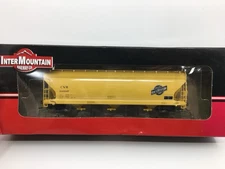 HO Intermountain Chicago North Western ACF 4650 3-Bay Covered Hopper CNW #180347