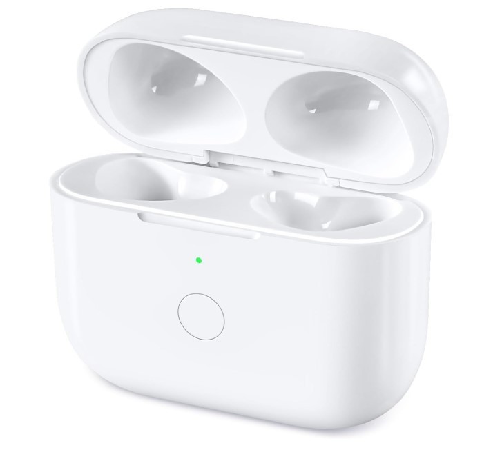 Air Pod 3 Charger Case Replacement with Bluetooth Pairing No Earbuds Included White