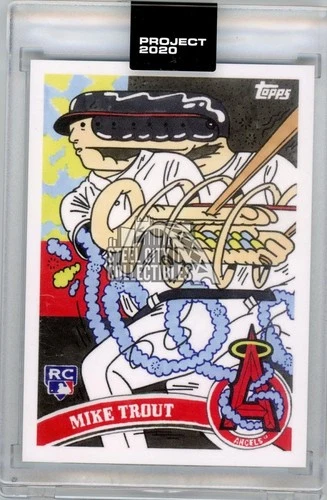 Mike Trout Topps Project 2020 Card #4 2011 Topps Update by Ermsy