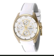 TechnoMarine Ocean Quantum Women's Watch 36mm White/Silver Dial TM-318113 New 