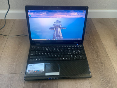 MIS A6200 MS-1681 15.6  Intel Core i3 M370 2.40GHz 4GB RAM 320GB HDD Win 10 Pro