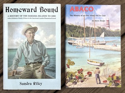 Bahama Islands Abaco History American Loyalist 1983 Riley 1995 Dodge 2-Book Lot