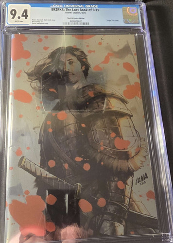 BRZRKR: The Lost Book of B #1 (BOOM!, 2024) 616 Comics Foil CGC 9.4
