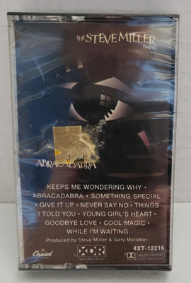 The Steve Miller Band - ABRACADABRA (1982, cassette tape) NEW, sealed
