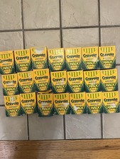 Lot of 21 Sealed Boxes Binney  Smith Year 2000 Crayola Yellow Anti-Dust Chalk