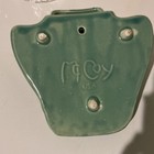 Frog Planter McCoy green Glass  Patio Garden Planter — photo 2